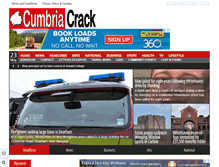Tablet Screenshot of cumbriacrack.com